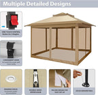 COBIZI 11x11 FT Pop up Gazebo Canopy Tent - Image 6