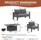 Solaste Aluminum Patio Furniture Set - Image 3