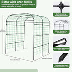 Lalahoni Large Garden Trellis Arch - Image 4