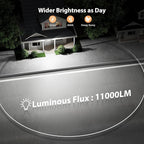 Onforu 100W 11000LM Flood Lights Outdoor, Brightness Security LED Flood Lights - Image 3