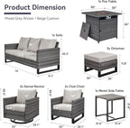 Belord Patio Furniture Set - Image 2