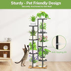 iDavosic.ly 7 Tier Plant Stand Indoor Outdoor, Tiered Corner Multiple Flower - Image 4