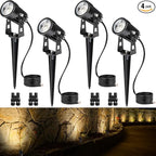 SUNVIE 3W Low Voltage Landscape Lighting LED Landscape Spotlights by SUNVIE
