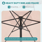 OLIXIS 7.5ft Patio Umbrella - Image 3