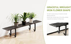 Zhongma One Tier Metal Plant Stand - Image 3