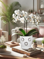 Oairse 6 inch Orchid Pots with Holes, Indoor Plant - Image 7