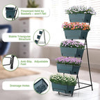 5 Tier Vertical Raised Garden Bed Planter Box, Vertical Raised Bed - Image 4