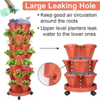 DUNCHATY Stackable Planter Vertical Strawberry Planter - Image 5