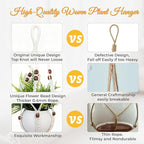 35 Inch Macrame Plant Hanger, Large - Image 6