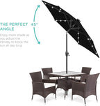 Best Choice Products 7.5ft Outdoor Solar Market Table Patio Umbrella - Image 2