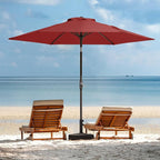 JEAREY 7.5FT Patio Umbrella Outdoor Market Umbrella - Image 9