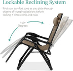 Best Choice Products Oversized Zero Gravity Chair, Folding Outdoor Patio - Image 6