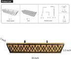 6 Pack 30 Inch Window Boxes Planters Railing Planter Box - Image 7