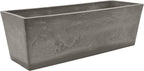 Arcadia Garden Products U65CT Plastic/Stone/Wood Composite Simplicity Window Box by PSW