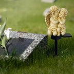 Solar Garden Angel Lights, Waterproof Outdoor Garden Angels Statue Decorations - Image 7