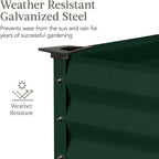 Best Choice Products 48x24x30in Galvanized Raised Garden Bed, Metal Elevated - Image 4