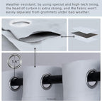 Outdoor Indoor Curtains W105 x L108 - Image 3