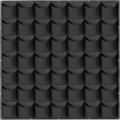 49 Pockets Hanging Planter Bags, Hanging Vertical Wall Mounted Plant Planting by Pehciroe