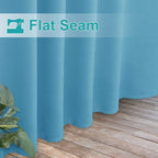 NICETOWN 2 Pieces Exterior Lanai Outdoor Curtainss - Image 7