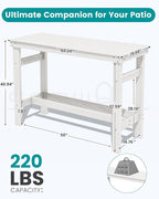 SERWALL 41" Outdoor Bar Table - Image 5