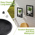 BAOYOUNI 2 Pack Picture Frame Wall Plant Holder - Image 8