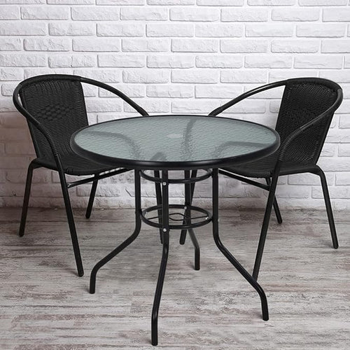 32in Outdoor Table Patio Dining Table Outdoor Dining Table - Image 2