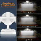 LEPOWER 1600LM LED Solar Security Lights Motion Outdoor, Motion Sensor Light - Image 6