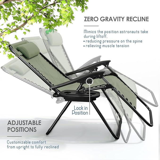 Nestl Zero Gravity Chairs Set of 6 - Image 4