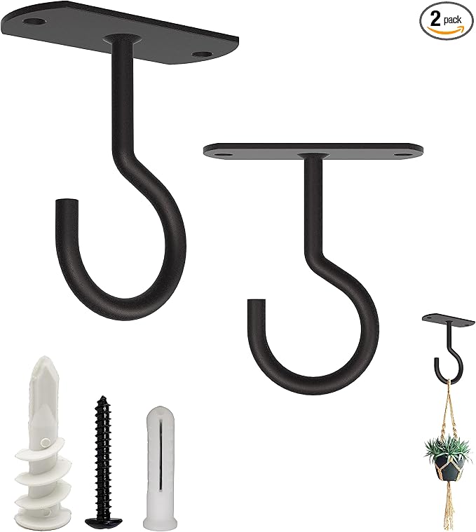 NACETURE Ceiling Hooks Heavy Duty 2 Pack by NACETURE