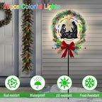 Solar Powered Nativity Scene, Hokfirm Christmas Yard Stakes Outdoor Christmas - Image 2