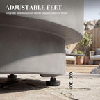 HOMCOM Outdoor Side Table, Round Small End Table - Image 6