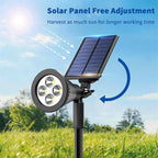 Solar Lights Outdoor Waterproof IP65, 3000K Super Bright LED, 2 Lighting Modes - Image 6