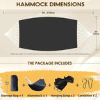 ANYOO Cotton Hammock Portable Camping Hammocks - Image 2