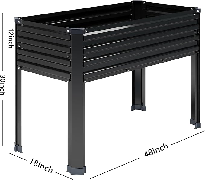 2PCS Galvanized Raised Garden Bed - Image 5