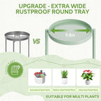iDavosic.ly 7 Tier Large Plant Stand Indoor, 10 Inch Wide Tall Corner Metal - Image 3