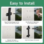 4 Pack 12Inch Plant Hanger, Sturdy Hanging Plant Bracket Hooks Outdoor - Image 7