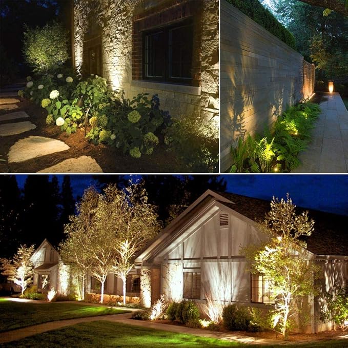 SUNTHIN Outdoor Landscape Lighting, 8 Pack LED Spot Lights Kit - Image 7