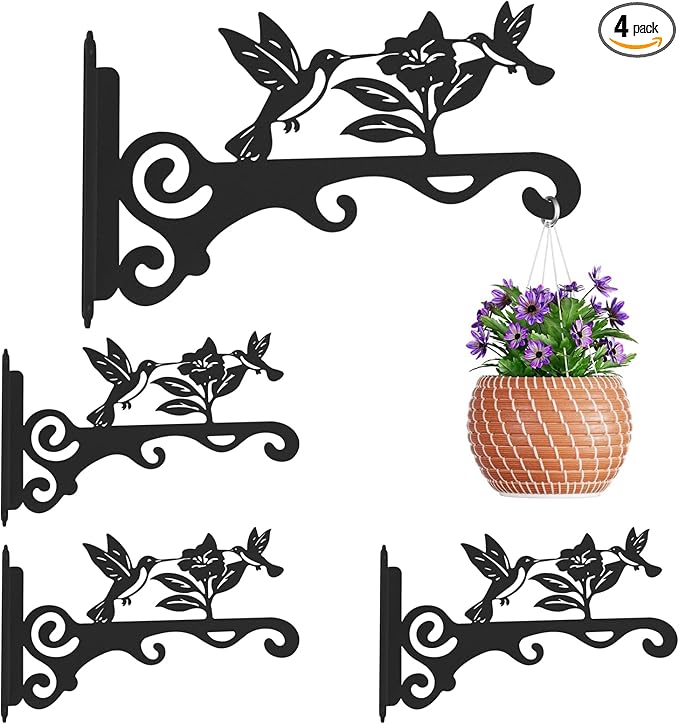 Elegant Bird Pattern Wall Hooks by mekpiwu