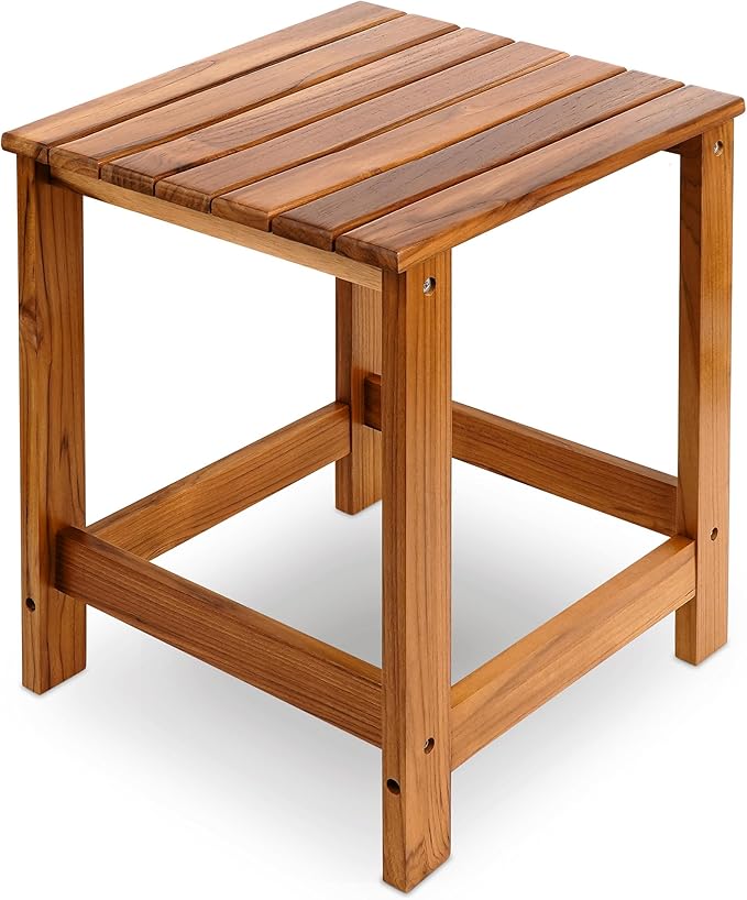 Utoplike Teak Outdoor Side Table by Utoplike