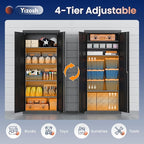 Yizosh Metal Garage Storage Cabinet - Image 5