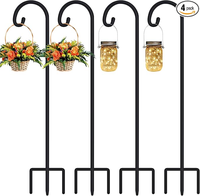 FEED GARDEN 48 Inch Small Shepherd Hooks by FEEDGARDEN