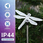 SOLPEX Solar Garden Lights, 3 Pack Solar Butterfly Lights Yard Decorations - Image 6