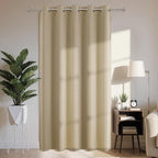 Joydeco Blackout Patio Sliding Door Curtains 108 Inches Long, Grommet Privacy by JOYDECO