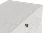 ADDOK Indoor Outdoor Plastic Storage Cabinet 34"x15"x34" - Image 8