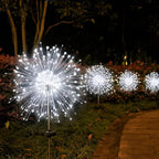 JJGoo Solar Firework Lights, 2 Pack 135 LEDs 2 Lighting Modes Solar Lights - Image 7