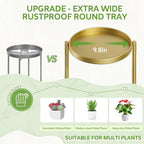 iDavosic.ly 7 Tier Large Plant Stand Indoor, 10 Inch Wide Tall Corner Metal - Image 3