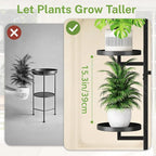 iDavosic.ly 4 Tier Plant Stand Indoor Outdoor, Tiered Corner Multiple Flower - Image 5