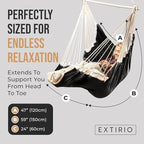 Hanging Hammock Chair Swing – Hanging Chair Outdoor & Indoor - Image 2