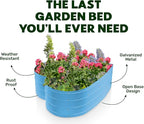 Plant & Plot Galvanized Raised Garden Beds Outdoor // Planter Raised Beds - Image 5