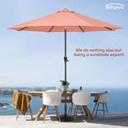 Tempera Patio Market Outdoor Table Umbrella - Image 7
